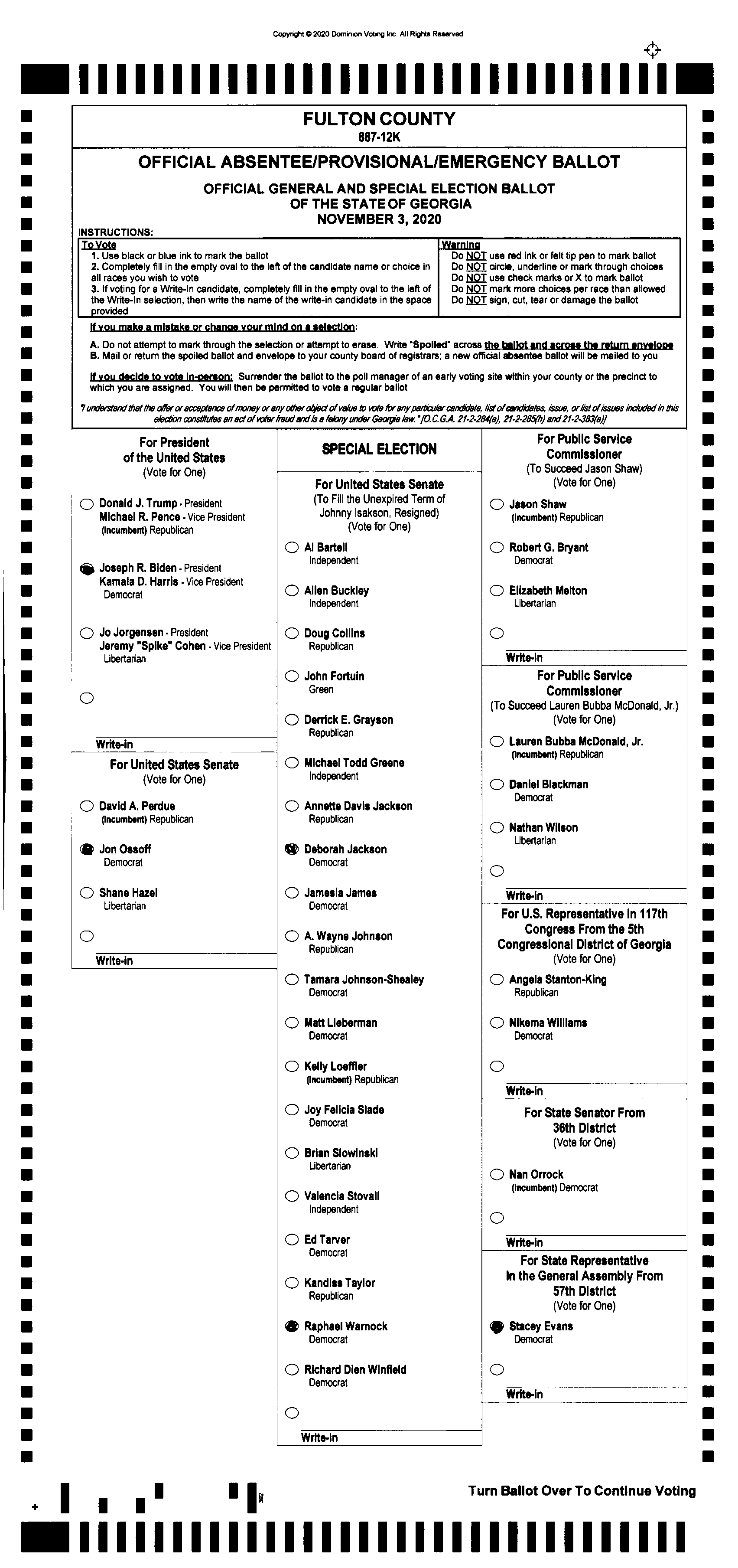 Source Ballot